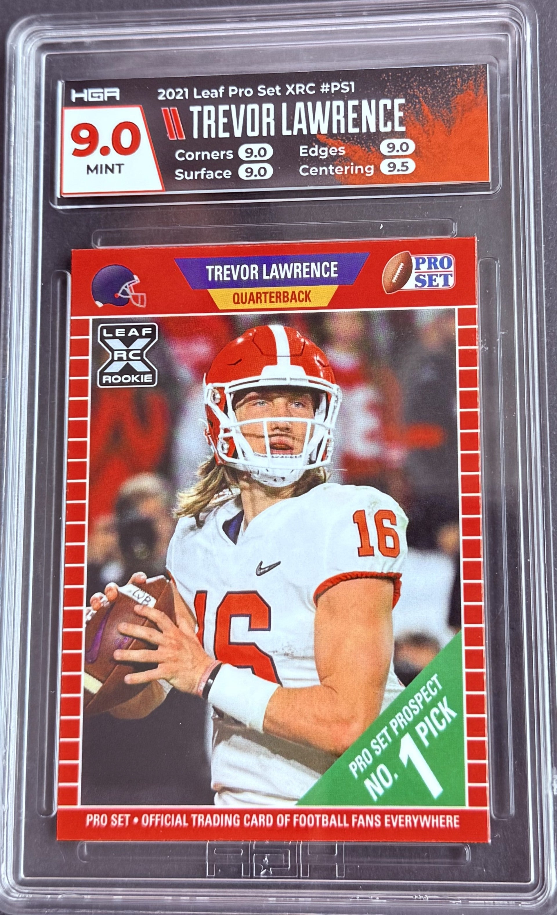 Trevor Lawrence MT 9 Rookie Card (NFL)
