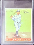 CHARLES (BUDDY) MYER - BIG LEAGUE CHEW CARD (MLB)