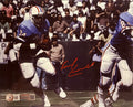 Earl Campbell Two Autographed Photos (NFL)