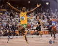 Usain Bolt Autographed Picture (2008 Olympics - 100m)
