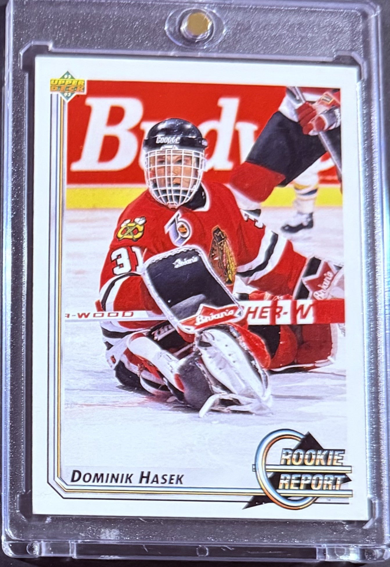 Dominik Hasek Rookie Card (NHL)