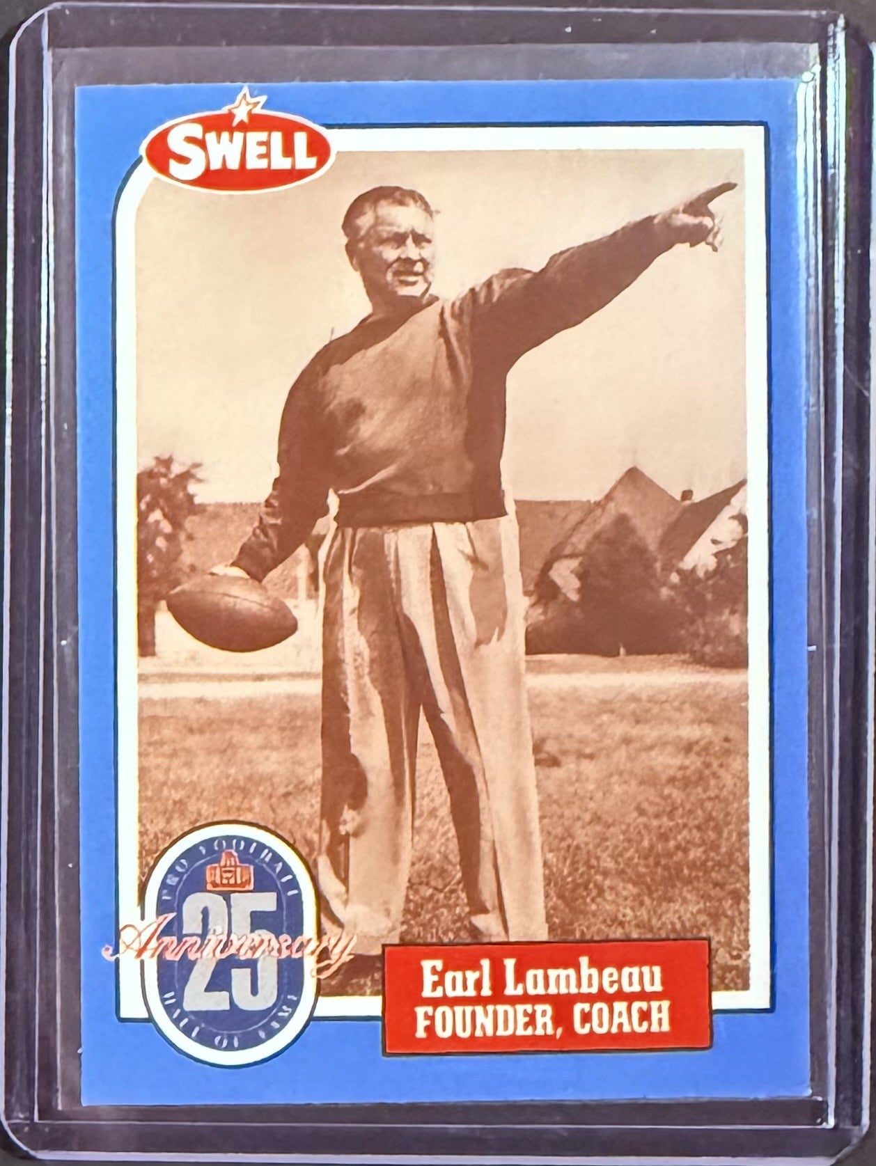 Earl "CURLY" Lambeau HOF Trading Card (NFL)