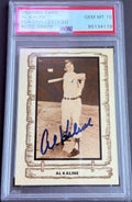 Al Kaline GEM MT 10 Autographed Card (MLB)