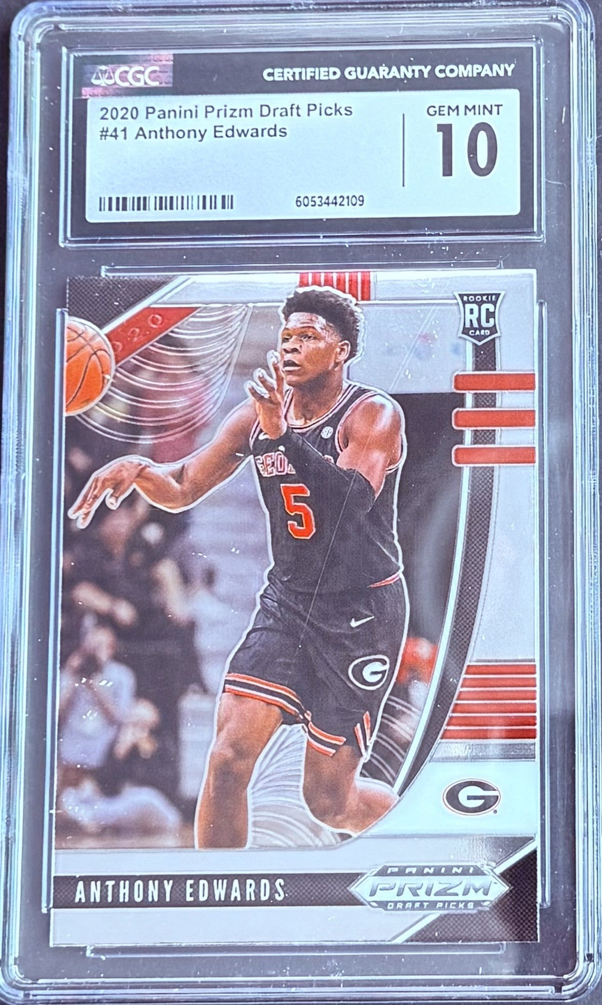 Anthony Edwards GEM MT 10 Rookie Card (NBA)