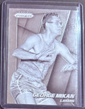 George Mikan Silver Prizm Trading Card (NBA)