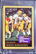 Sonny Jurgensen HOF Trading Card (NFL)