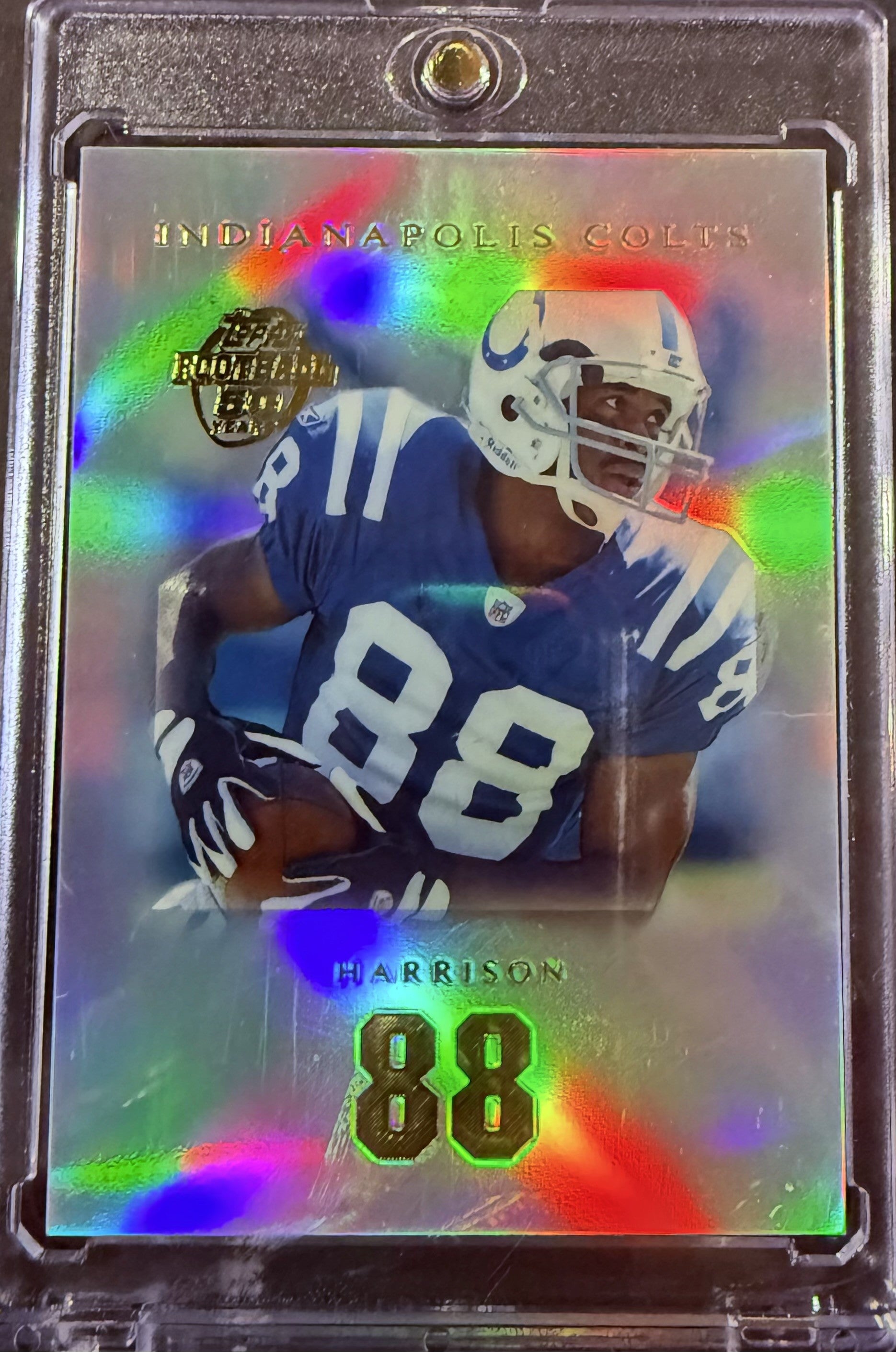 Marvin Harrison Hologram Trading Card