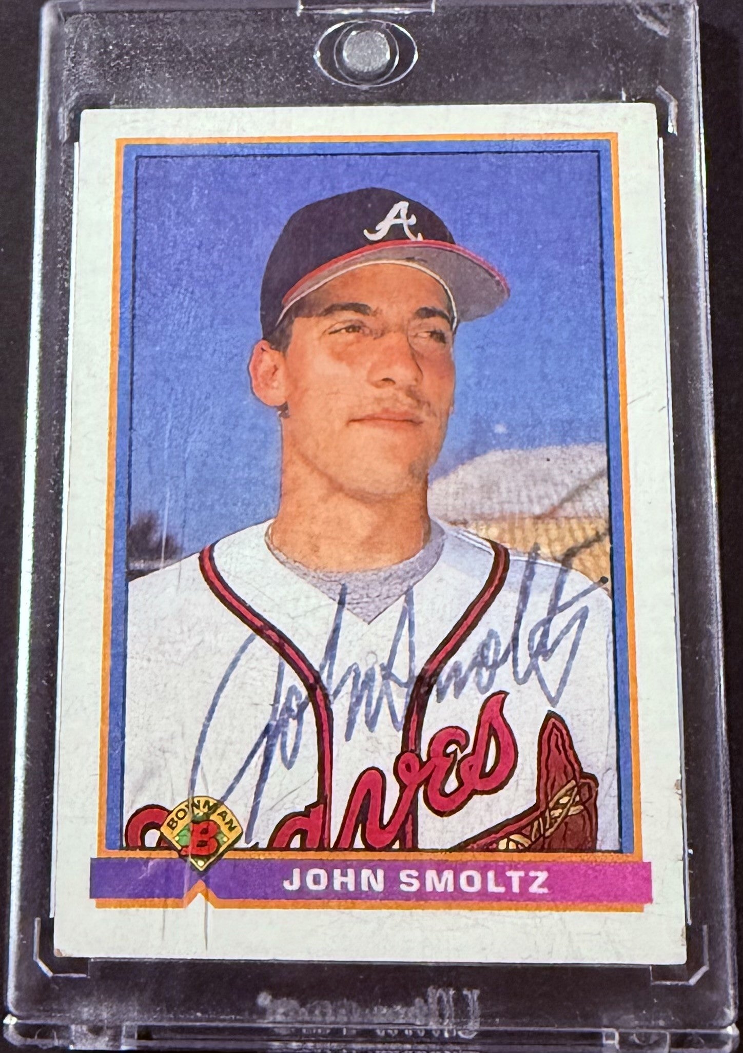John Smoltz Autographed Trading Card (MLB)
