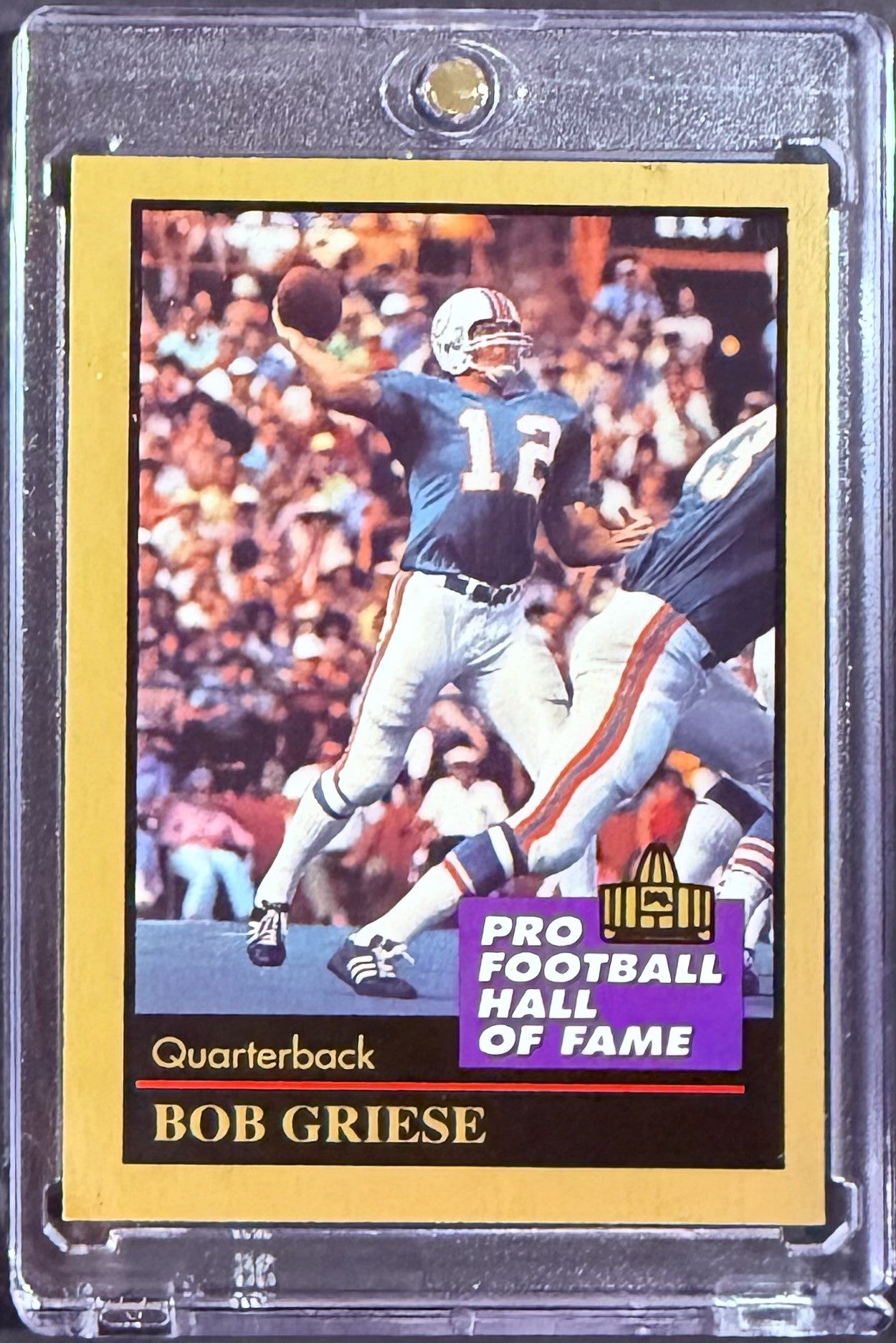 Bob Griese HOF Trading Card (NFL)