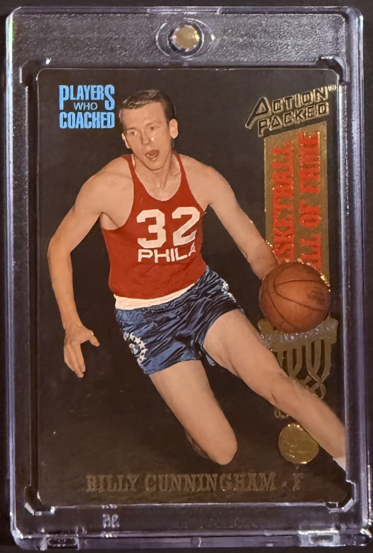 Billy Cunningham HOF Trading Card (NBA)