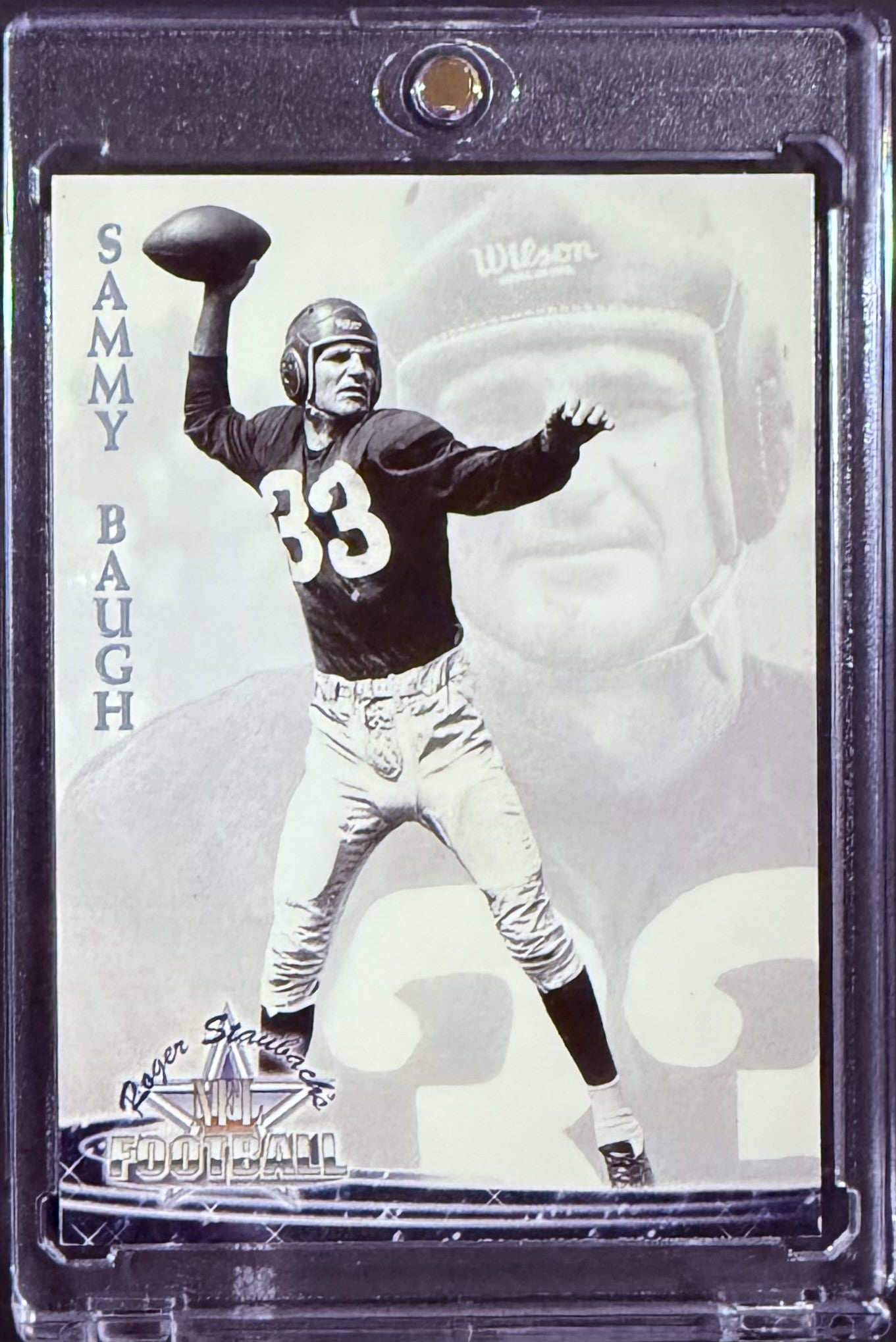 Sammy Baugh HOF Trading Card (NFL)