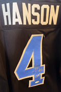 Jason Hanson SIGNED Jersey (Kicker - Detroit Lions)