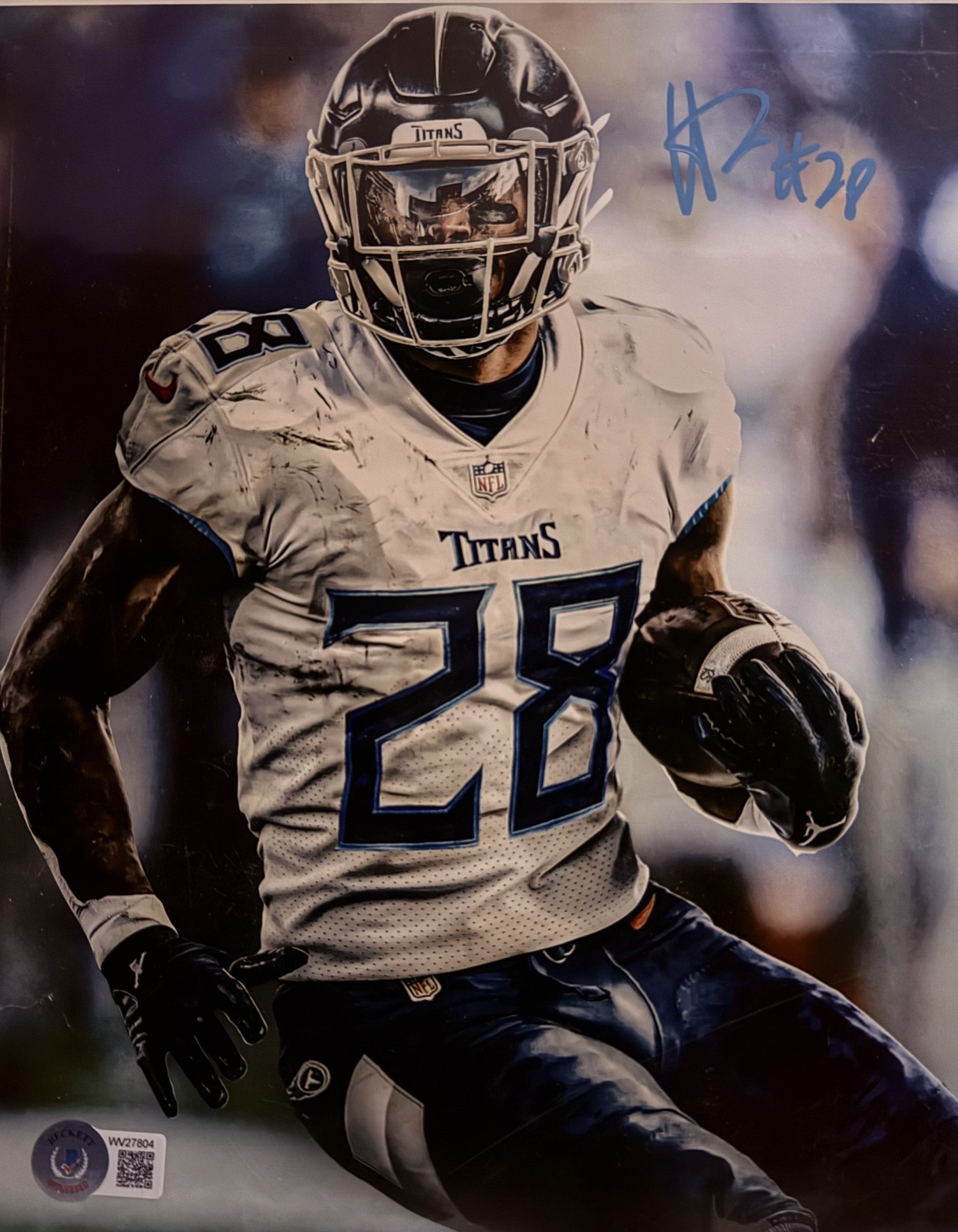 Hassan Haskins Autographed Photo (NFL)