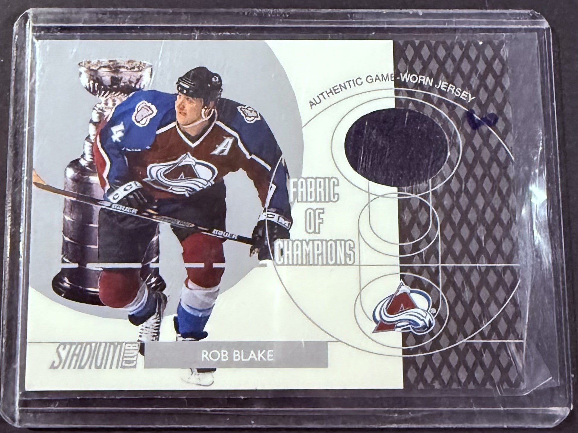 Rob Blake Jersey Card (NHL)