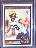 Colston Loveland Rookie Card (NFL)