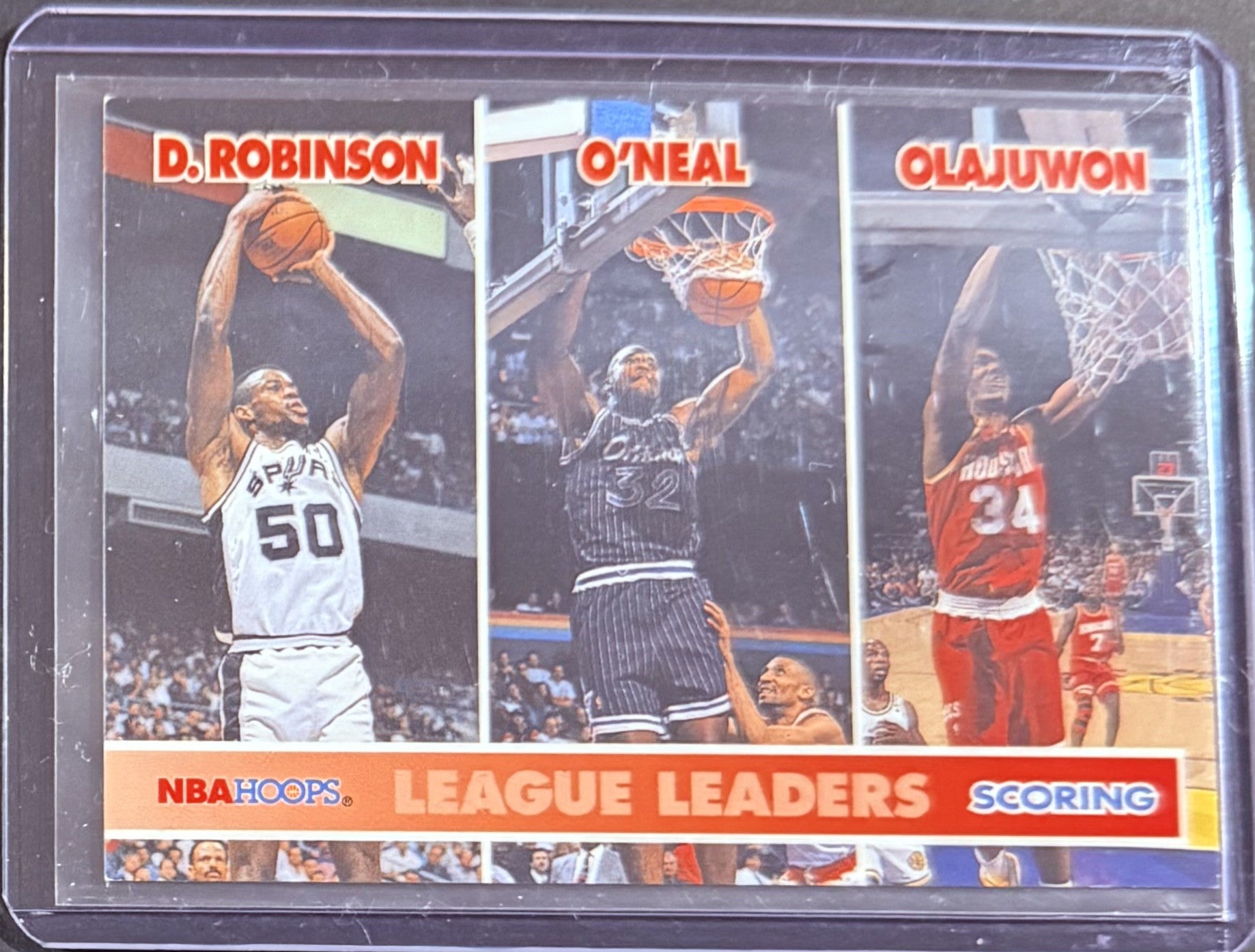 Shaq/Hakeem/Robinson Trading Card (NBA)